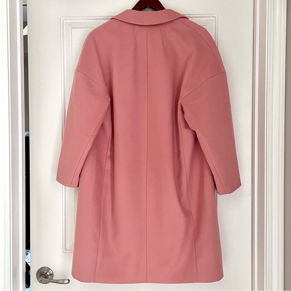 Ann Taylor Cocoon Coat in Pink Size M - Picture 3 of 5